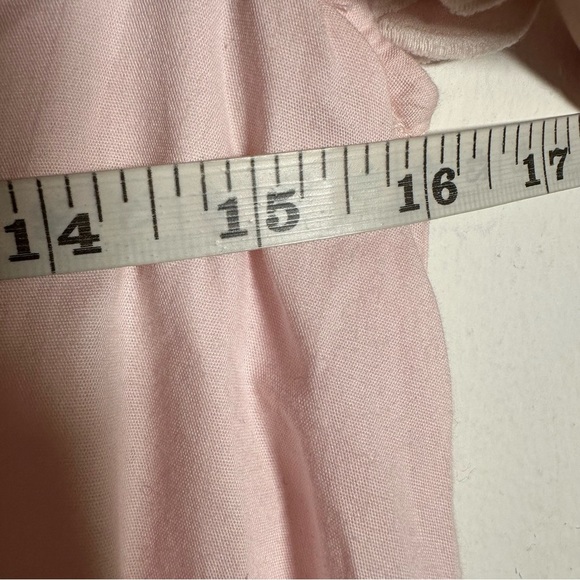 Sail To Sable Scalloped Hem Mini Dress - Pink Blush XS babyshowe preppy cotton - Picture 11 of 12